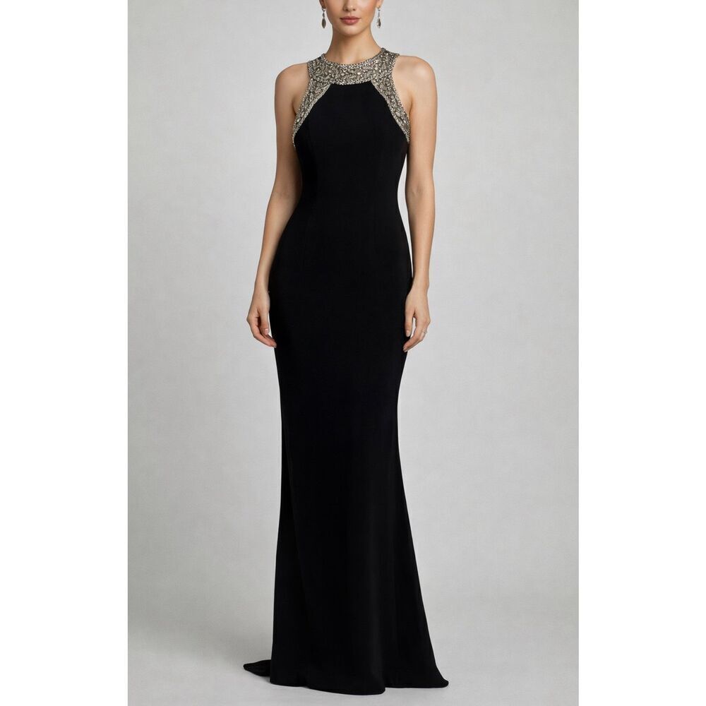 B’zar Vintage Beaded Gown